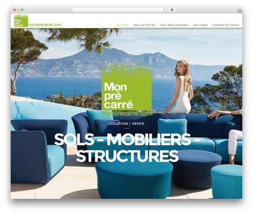 Theme WordPress Eight Degree - monprecarre.com