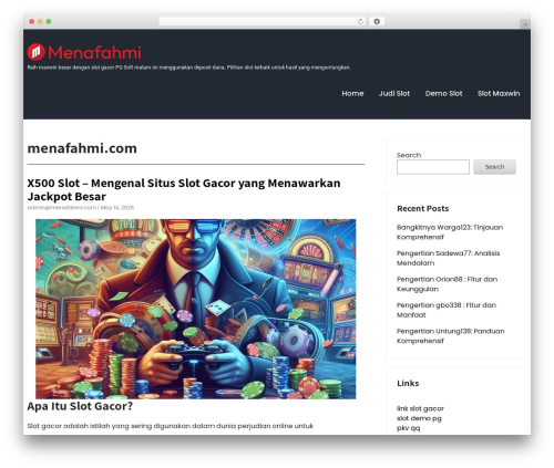 Theme WordPress SKT Software - menafahmi.com Theme WordPress SKT Software - menafahmi.com