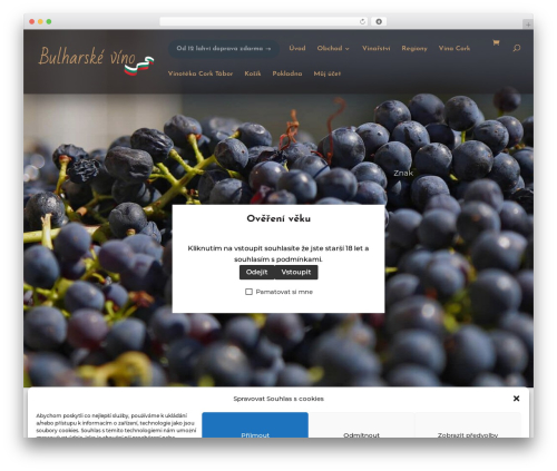 Toret toolkit WordPress plugin - bulharske-vino.cz