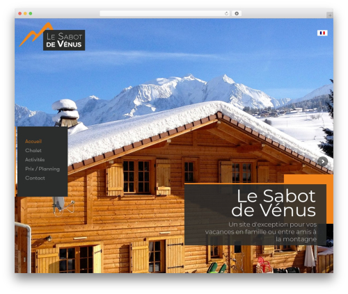 WordPress theme Interio - location-chalet-combloux.com