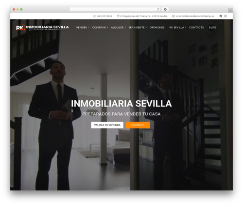 WordPress theme MyHome - inmobiliariasevillarc.com