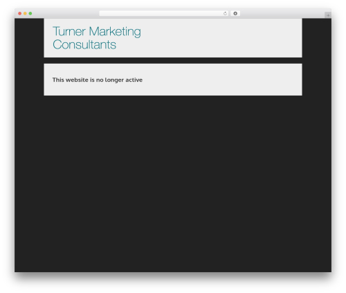Ace WordPress theme - turnermarketing.co.uk