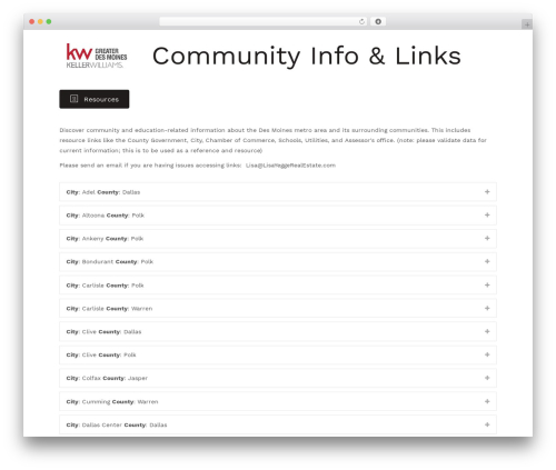 Insite plugins WordPress plugin - lisayeggecommunityinformation.com