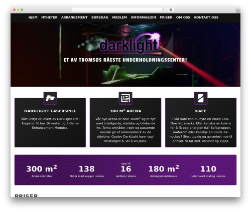 Darklight WordPress theme - darklight.no