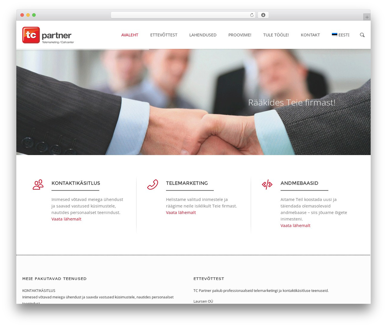 Durus WordPress theme - tcpartner.ee Durus WordPress theme - tcpartner.ee