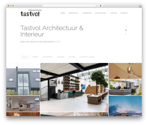 GridStack WordPress theme design - tastvol.nl