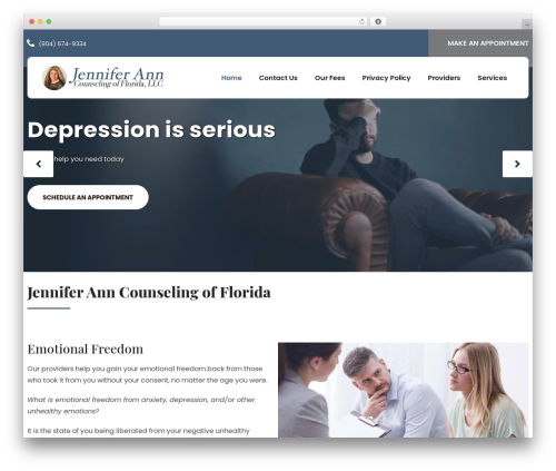 Psyclone Pro WordPress theme - counselorinfl.com