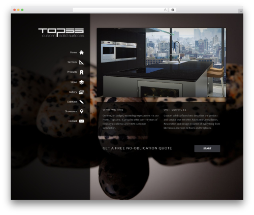 Selfless WordPress theme - topss.ca