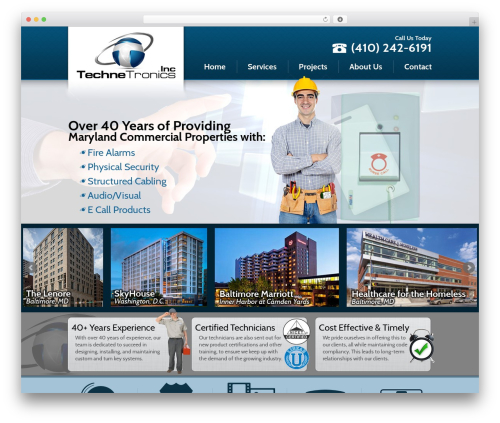 TechneTronics theme WordPress - ttimd.com