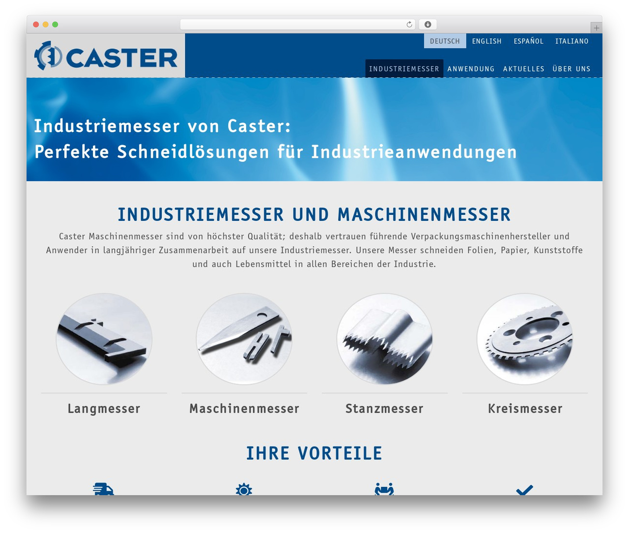 Theme WordPress Understrap - caster.de Theme WordPress Understrap - caster.de