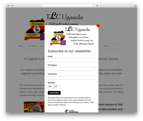 Tiny Forge WP theme - tlcuganda.com