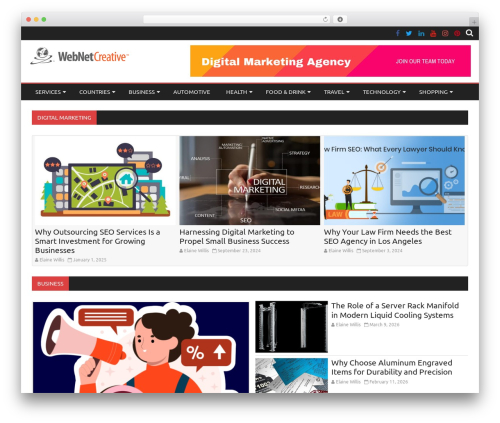 WordPress theme BMAG - webnetcreative.com WordPress theme BMAG - webnetcreative.com