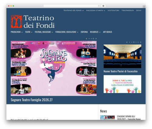 WordPress theme Chirps Theme - teatrinodeifondi.it