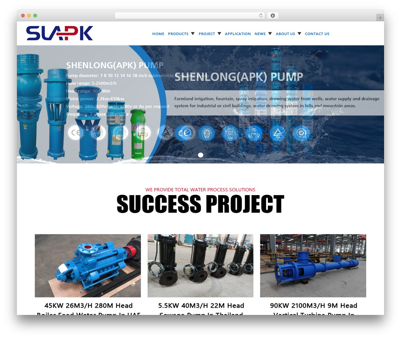 WordPress theme indus - supplywaterpumps.com