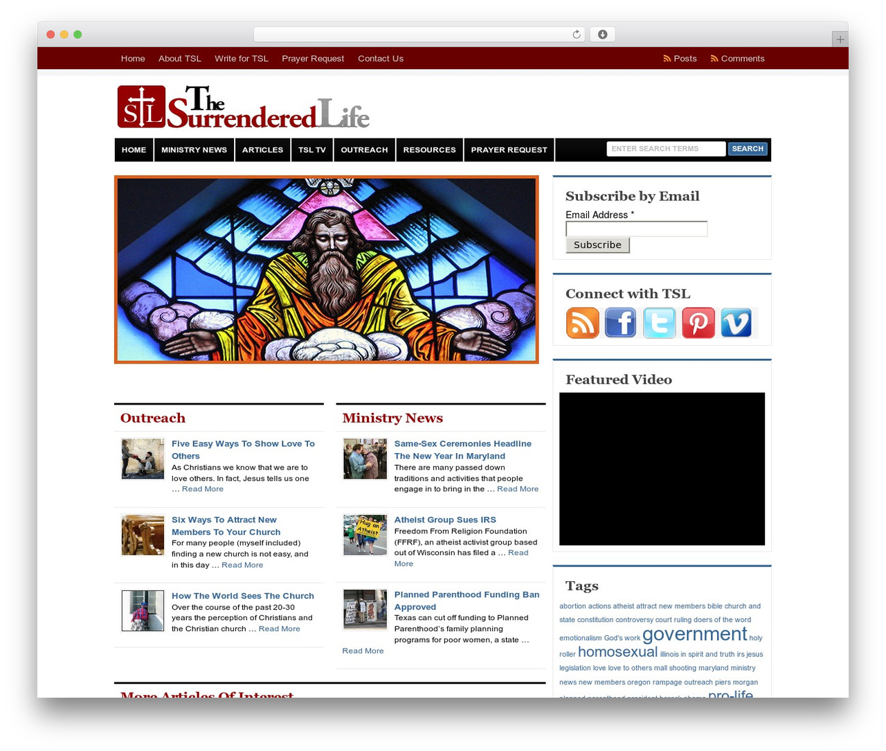 WP-Clear WordPress theme - thesurrenderedlife.com WP-Clear WordPress theme - thesurrenderedlife.com