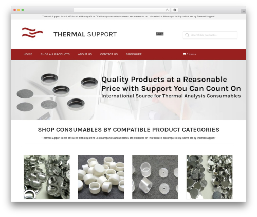 Support custom WordPress plugin - thermalsupport.com
