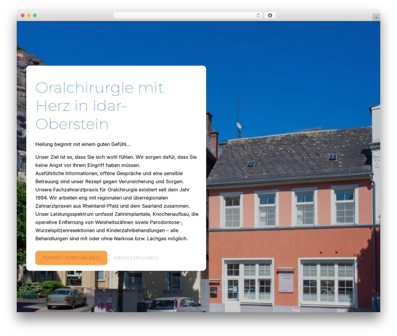 Constructor WordPress theme - burg-schmelzer.de