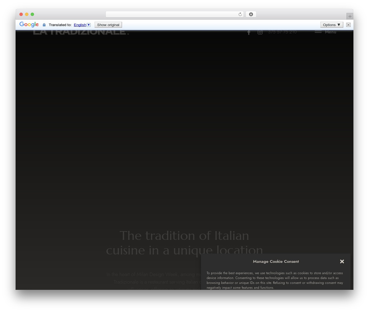 Framework best WordPress theme - latradizionale.com