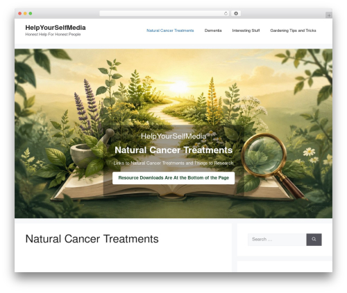 GeneratePress WordPress theme - helpyourselfmedia.com