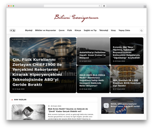 Theme WordPress Geoit - bilimiseviyorum.com
