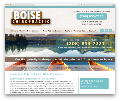 Kdw advanced testimonials WordPress plugin - boisechiropractic.com