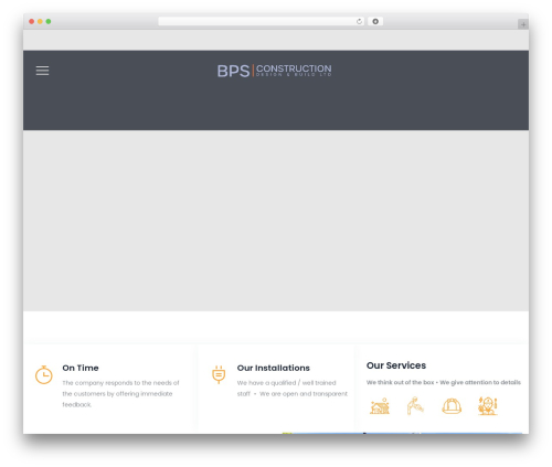 WordPress theme Boldman - bpsconstruction.co.uk