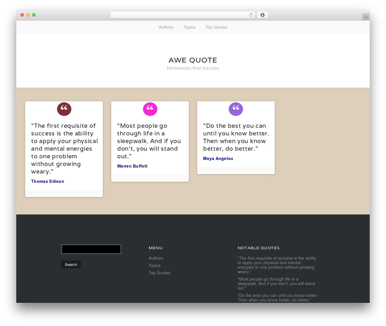 WordPress theme Stacker Lite - awequote.com WordPress theme Stacker Lite - awequote.com