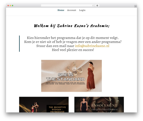 Poppyz WordPress plugin - debeautyacademie.nl
