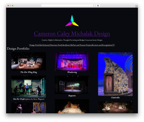 Blockbase (Premium) WordPress theme design - cameroncmdesign.com