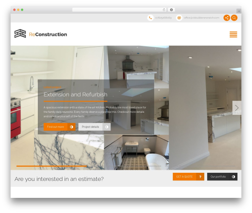 Reconstruction WordPress plugin - vbbuildersnorwich.com