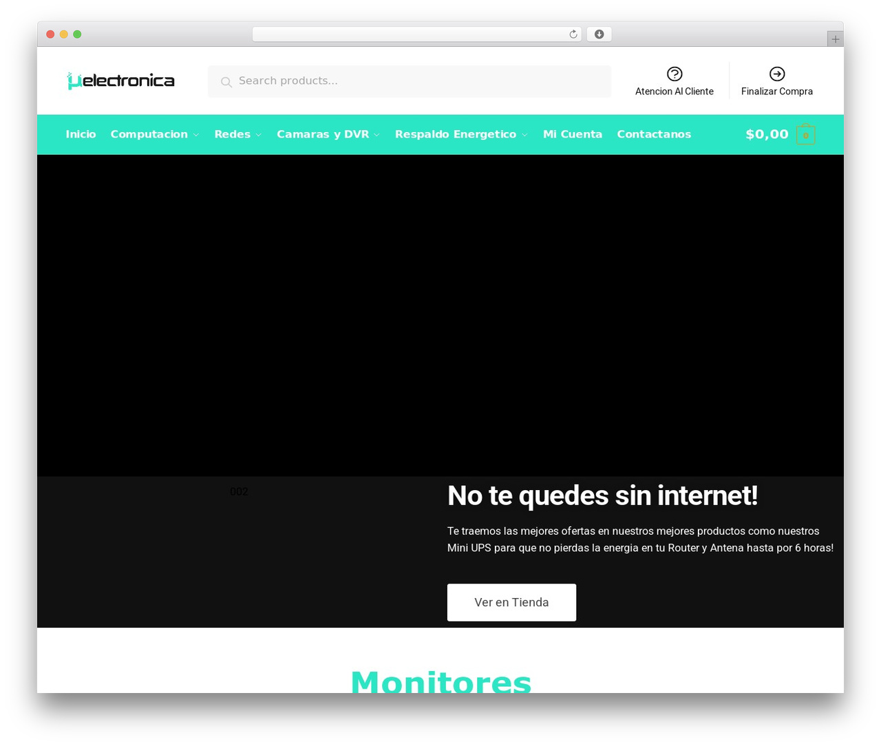 Shoptimizer WordPress store theme - uelectronica.com