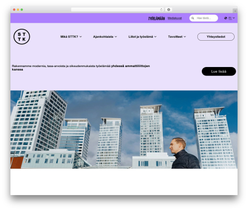 STTK WordPress theme - www.sttk.fi