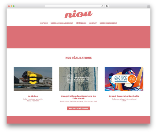 Theme WordPress Divi - niou.net