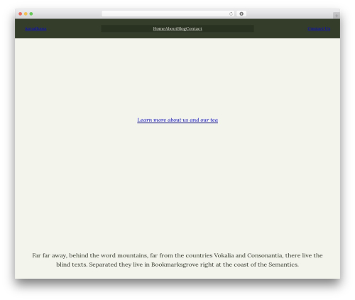 WordPress theme Elyn - aaradhana.net