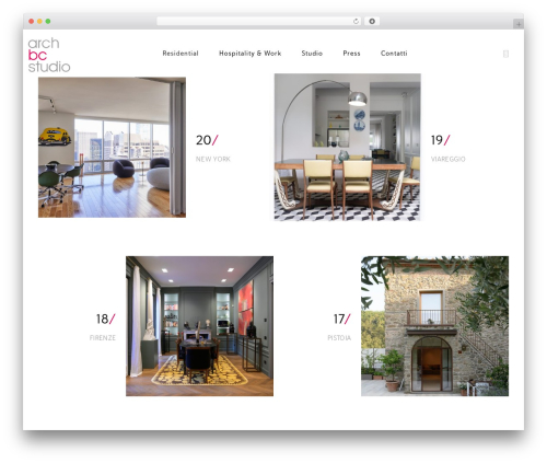 Archbcstudio theme WordPress - archbcstudio.com