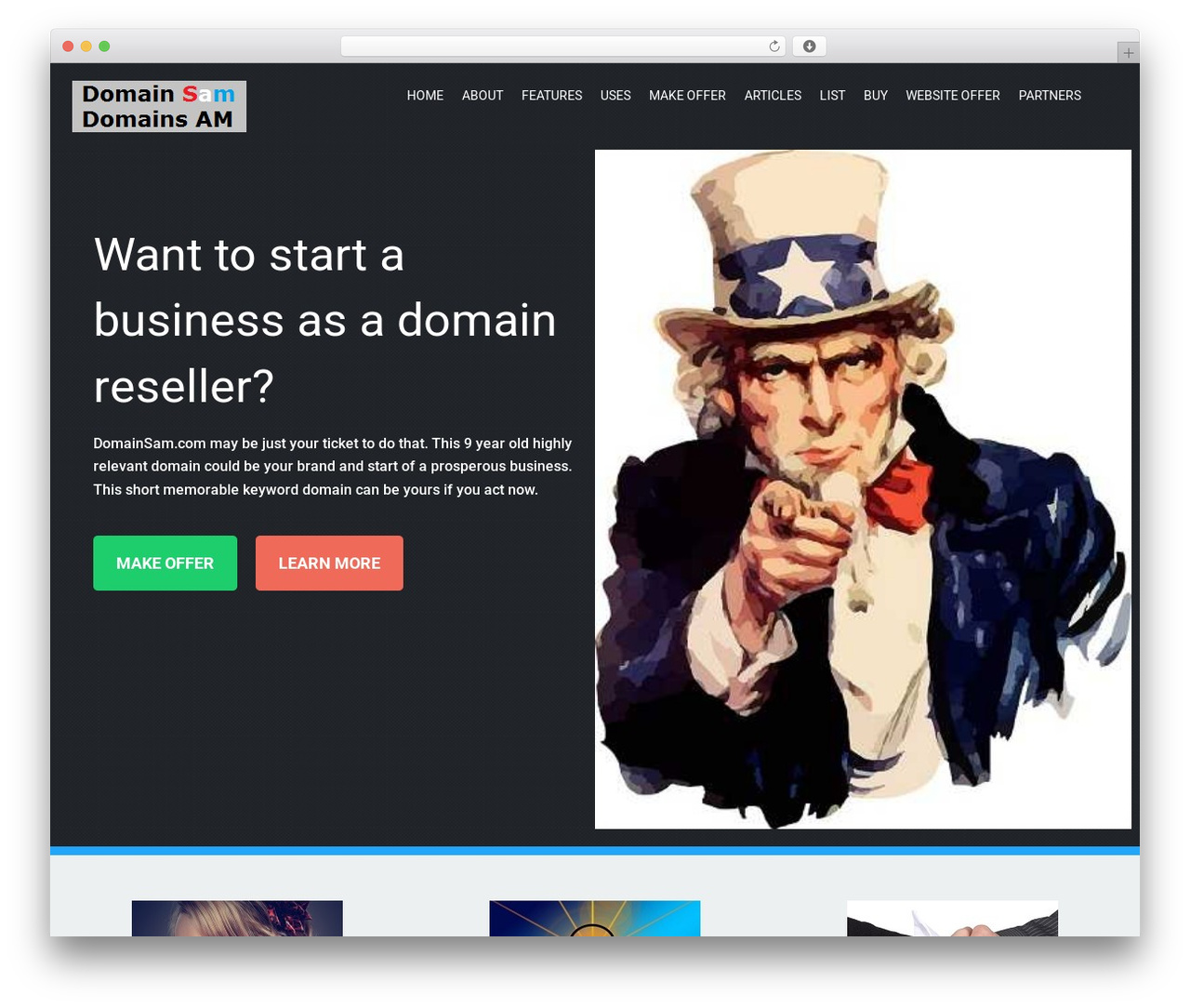 Bold Hook WordPress website theme - domainsam.com Bold Hook WordPress website theme - domainsam.com