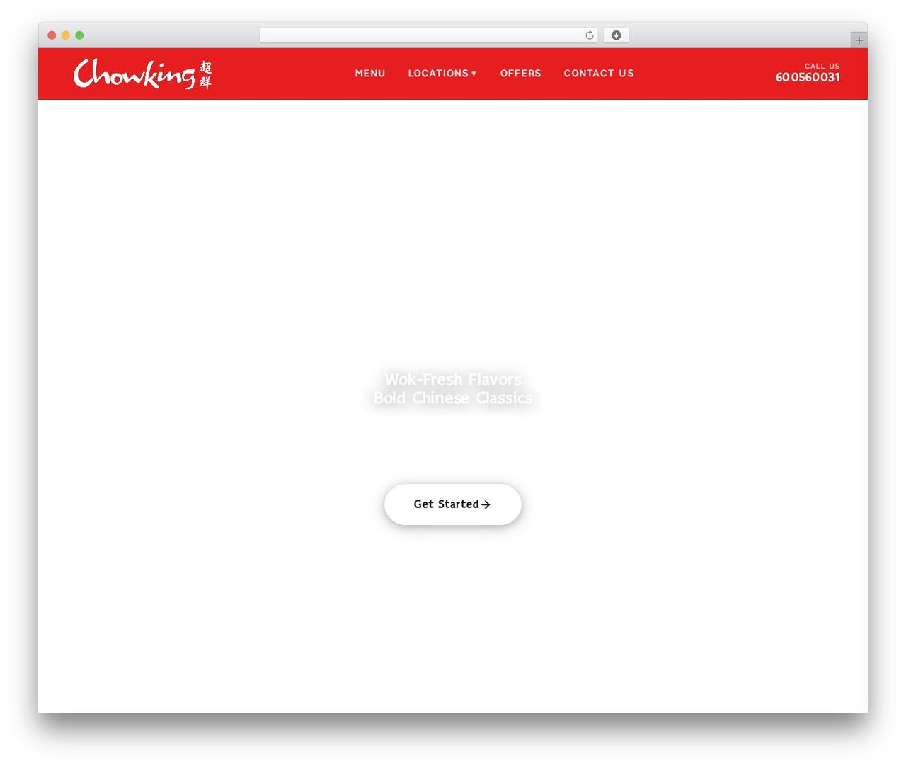 Chowking Theme WordPress theme - chowking.ae