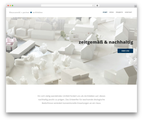 Create WordPress theme - kleszczewski.de