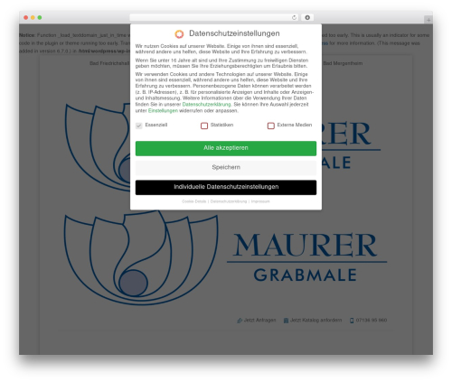 Page generator pro WordPress plugin - maurer-grabmale.de