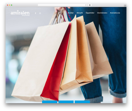 PageLines Framework WordPress store theme - amiralen.com