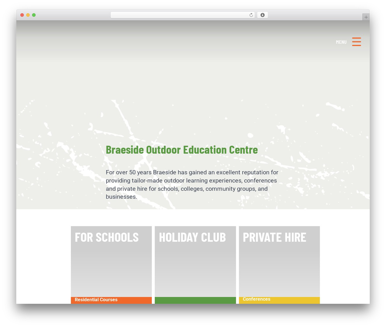Resolution theme WordPress - braeside-education.co.uk