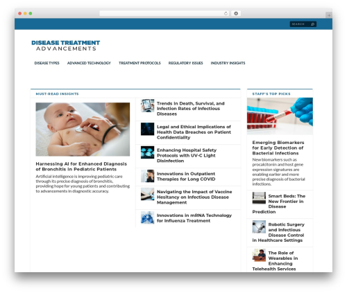 Theme WordPress Extra - diseasetreatmentadvancements.com