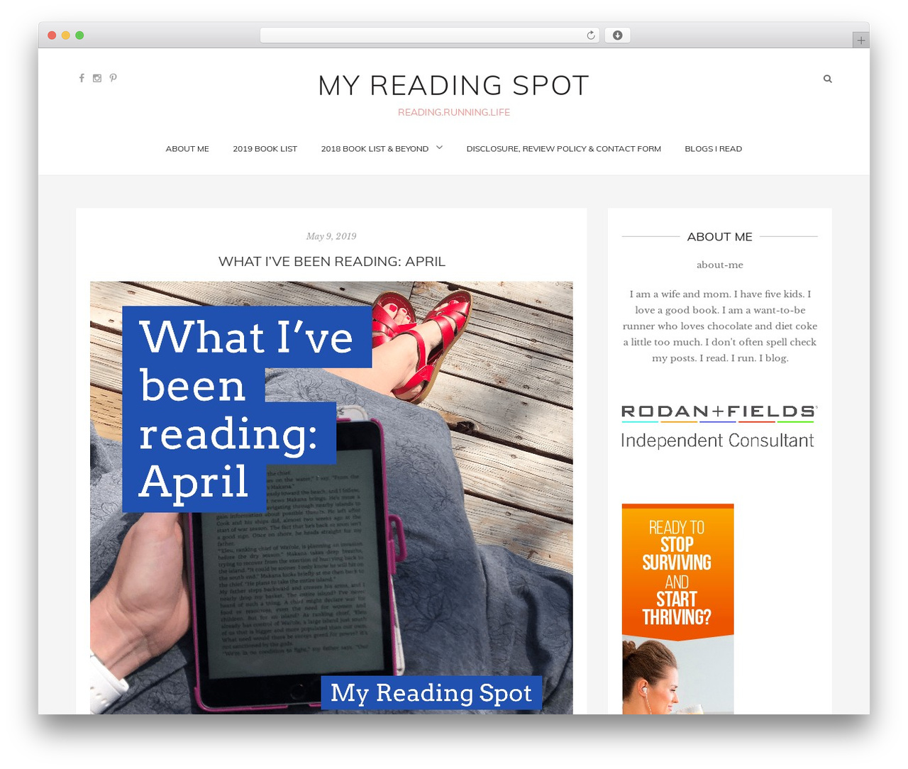 Theme WordPress Semplice - myreadingspot.com Theme WordPress Semplice - myreadingspot.com