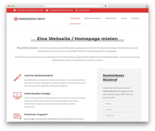 Wprt addons WordPress plugin - webdesign2rent.de