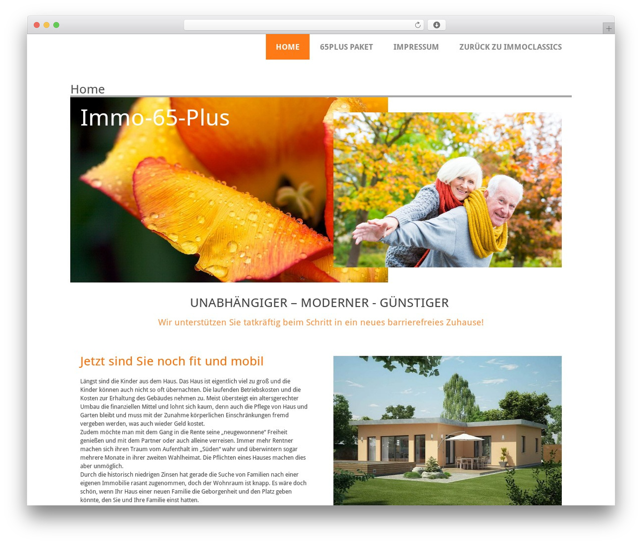 WordPress theme A30 - immo65plus.com WordPress theme A30 - immo65plus.com