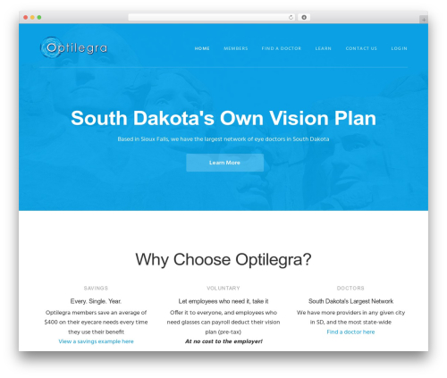 WordPress theme Genesis - optilegra.com