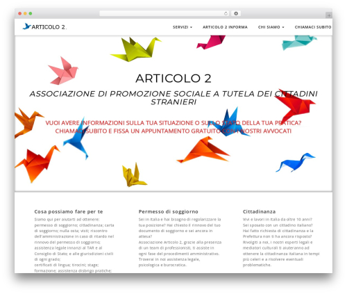 WordPress theme Integral - articolo2.com