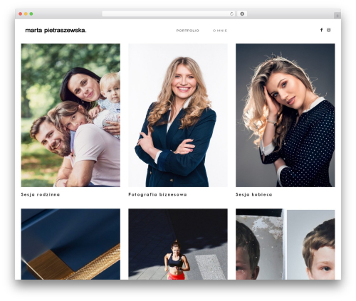 WordPress theme Whizz - martapietraszewska.com