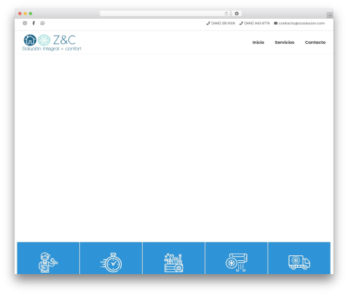 WP theme Lambda - zcsolucion.com