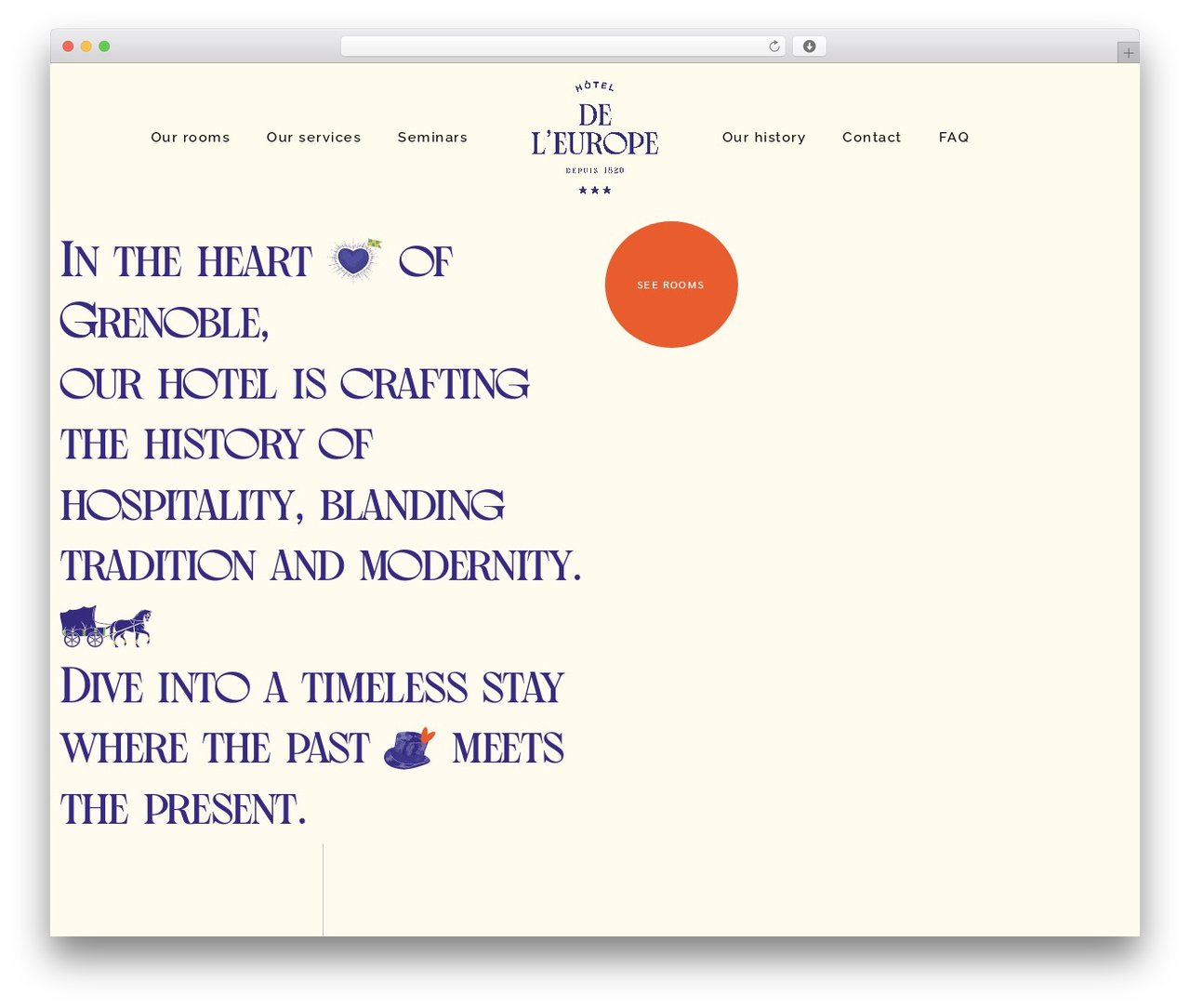 Augustine Child WordPress theme - www.hoteleurope.fr